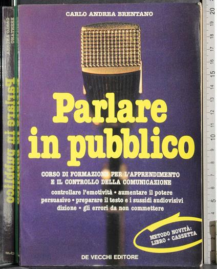 Parlare in pubblico - copertina