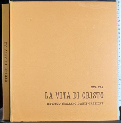 vita di Cristo - Eva Tea - copertina