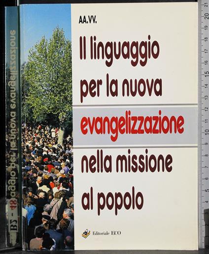 Linguaggio per nuova evangelizzazione nella missione popolo - copertina