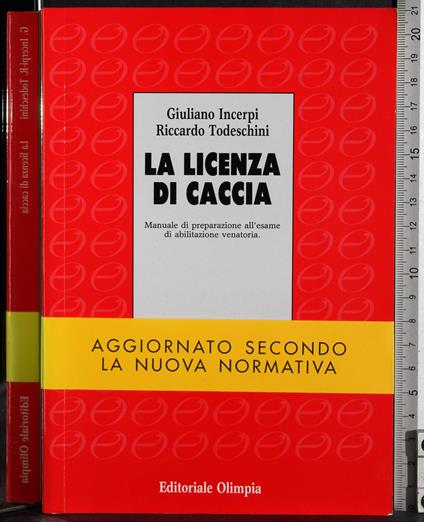 licenza di caccia - copertina