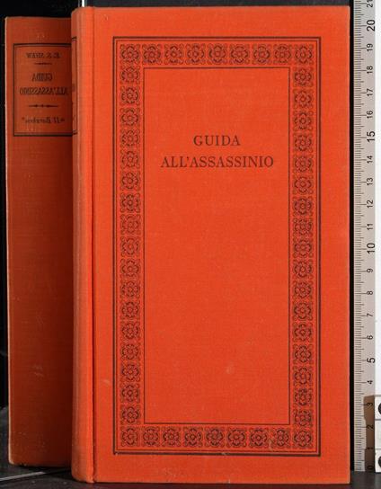 Guida all'assasinio - copertina