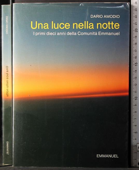Una luce nella notte - Marino Amodio - copertina