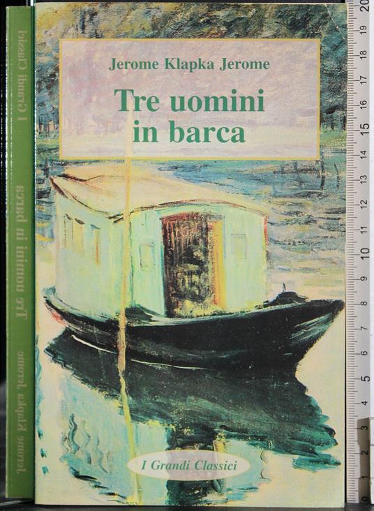 Tre uomini in barca - Jerome K. Jerome - copertina