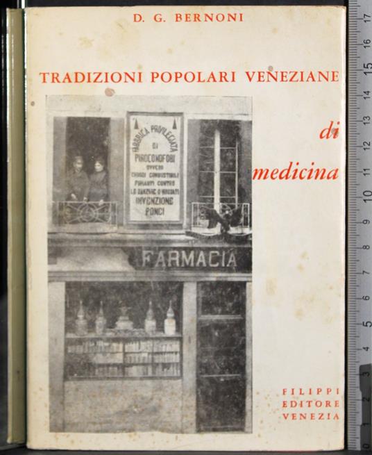 Tradizioni popolari veneziane di medicina - copertina
