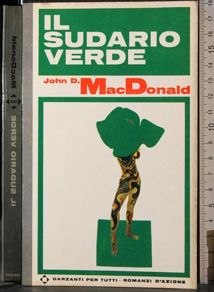 Il sudario verde - John McDonald - copertina