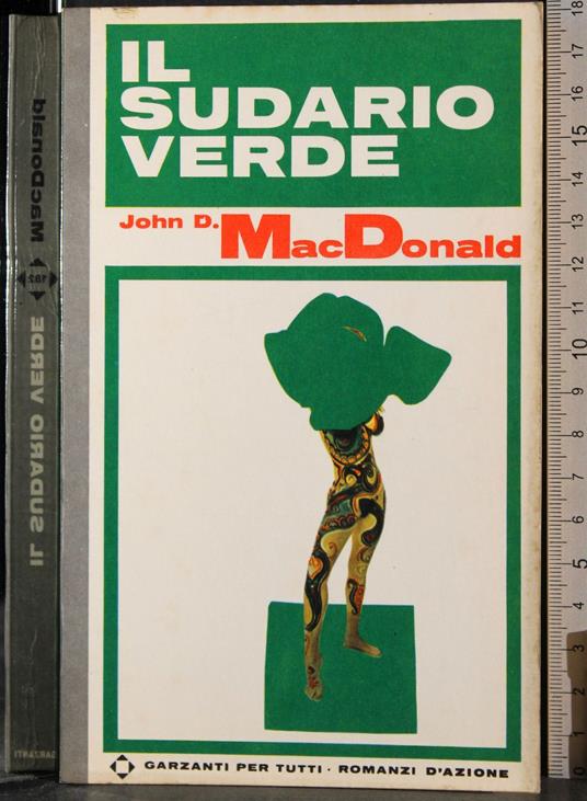 Il sudario verde - John McDonald - copertina