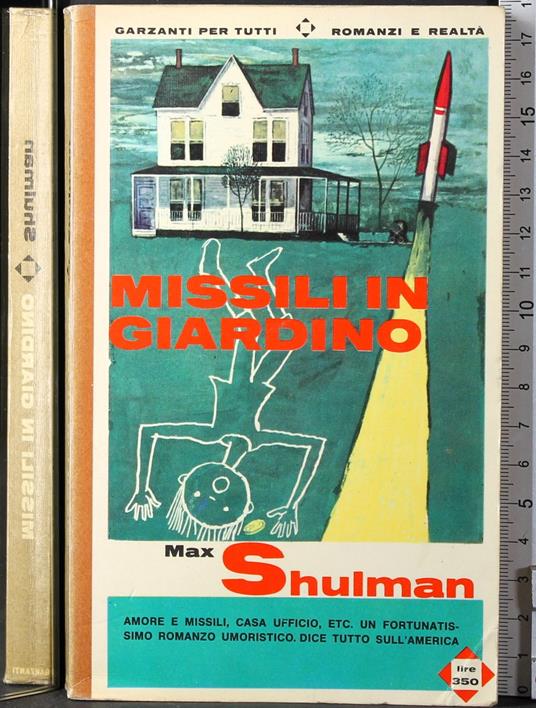 Missili in giardino - Ma Shulman - copertina