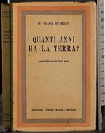 Quanti anni ha la terra?