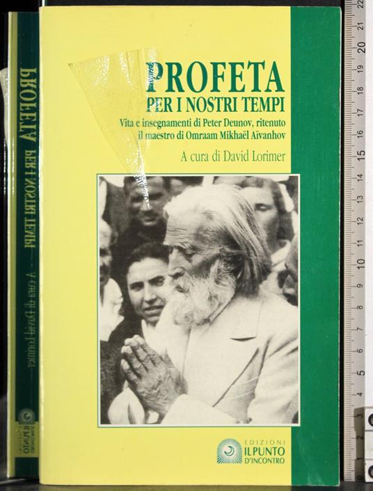 Profeta per i nostri tempi - copertina