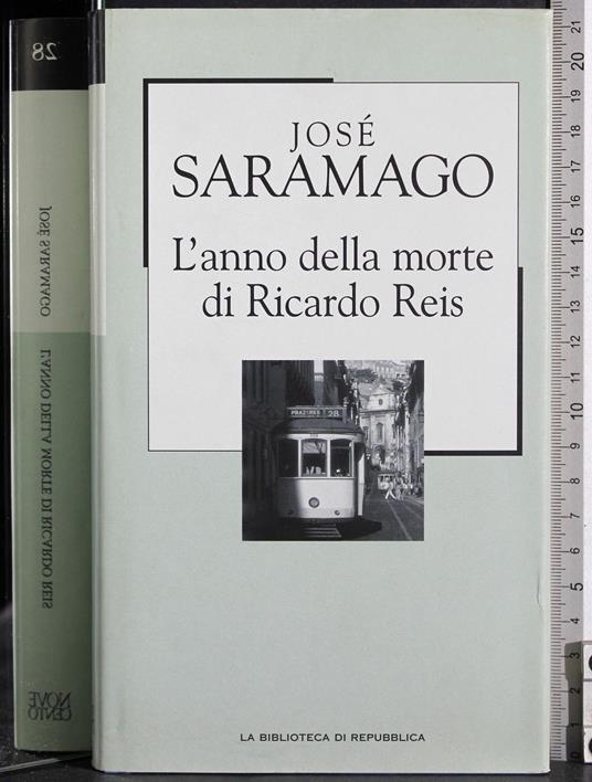 L' anno della morte di Riccardo Reis - José Saramago - copertina