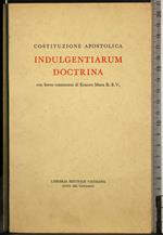 Costituzione Apostolica. Indulgentiarum doctrina