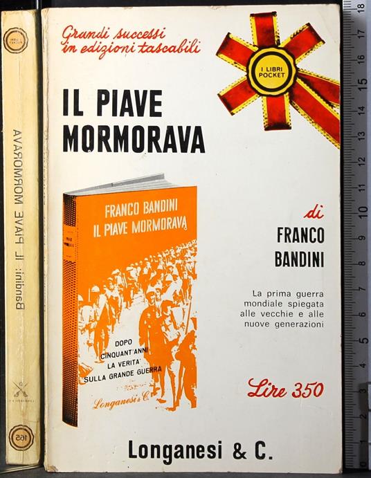 Il piave mormorava - Franco Bandini - copertina