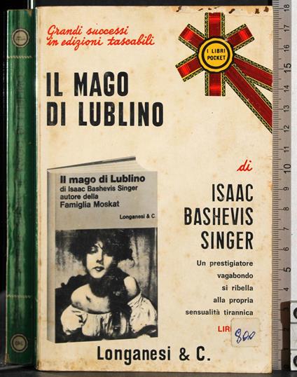 Il mago di Lublino - Isaac Bashevis Singer - copertina