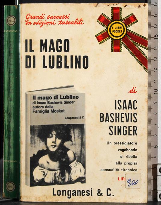 Il mago di Lublino - Isaac Bashevis Singer - copertina