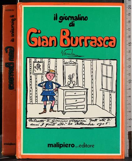 Il Giornalino di Gian Burrasca - Vamba - copertina