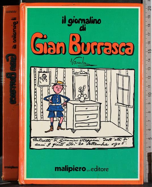 Il Giornalino di Gian Burrasca - Vamba - copertina