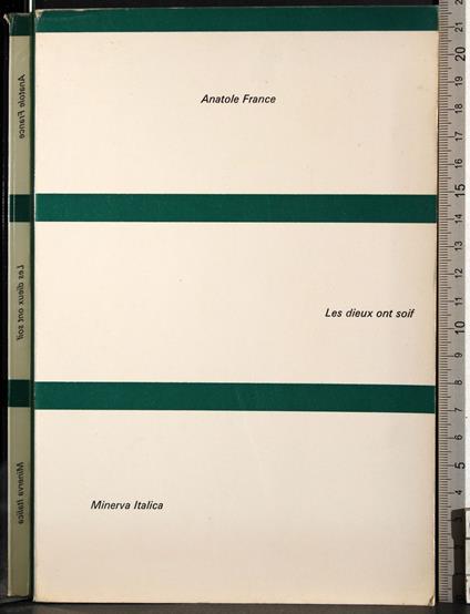 Les dieux ont soif - Anatole France - copertina