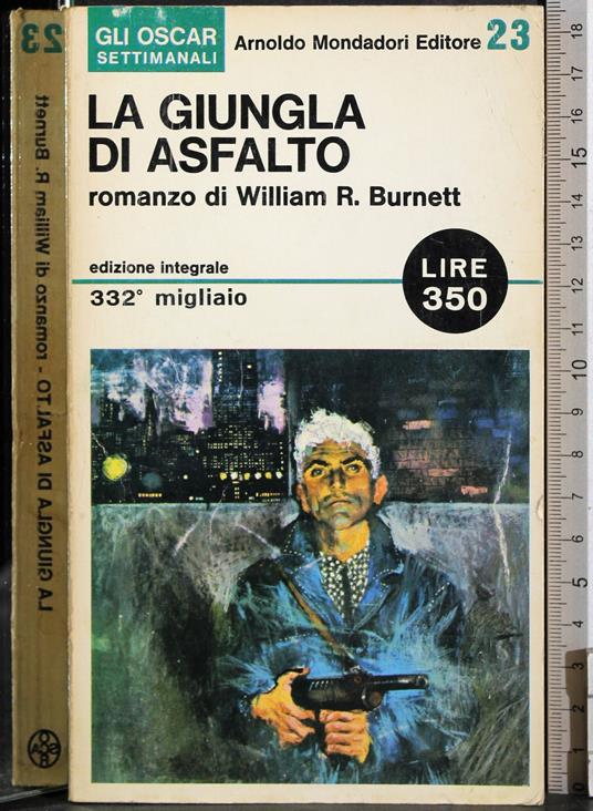 giungla di asfalto - William R. Burnett - copertina
