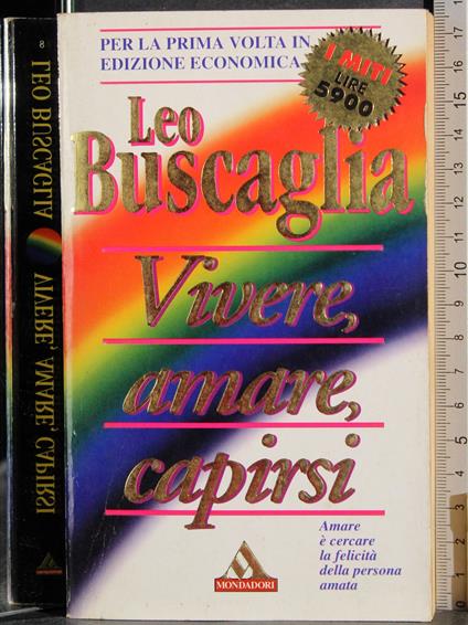 Vivere, amare, capirsi - Leo Buscaglia - copertina
