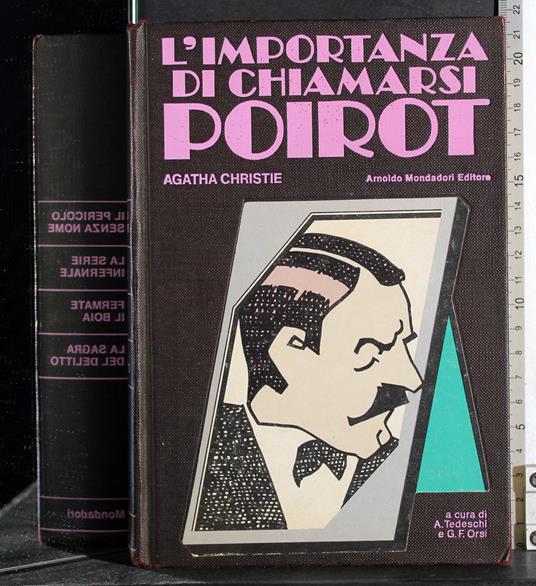 L' importanza di chiamarsi Poirot - Agatha Christie - copertina
