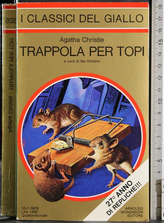 Trappola per topi - Agatha Christie - copertina