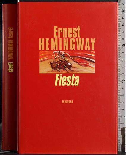 Fiesta - Ernest Hemingway - copertina