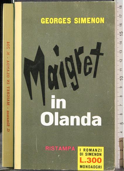Maigret in Olanda - Georges Simenon - copertina