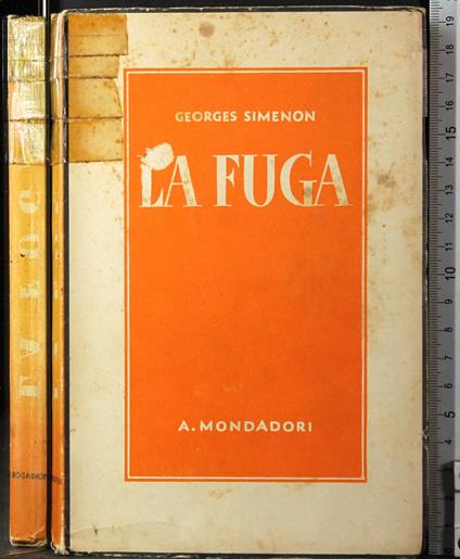 fuga - Georges Simenon - copertina
