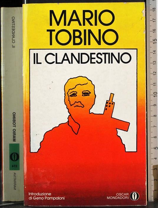 Il clandestino - Mario Tobino - copertina