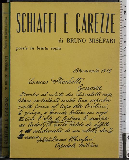 Schiaffi e carezze - copertina