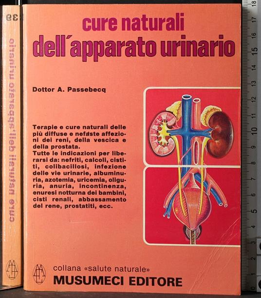 Cure naturali dell'apparato urinario - copertina