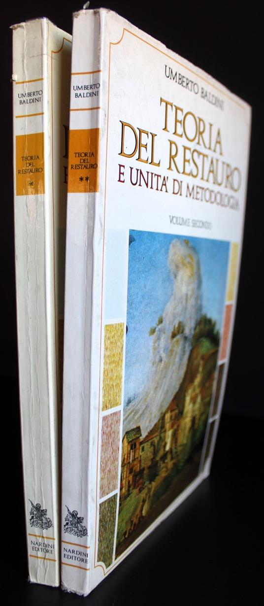 Teoria del restauro e unità di metodologia. 2 Vol - Umberto Baldini - copertina