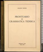 Prontuario di Grammatica tedesca