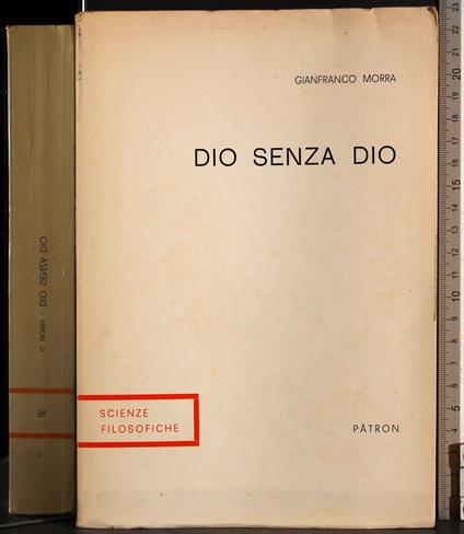 Dio senza Dio - Gianfranco Morra - copertina
