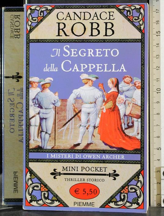 Il segreto della cappella - Candace Robb - copertina