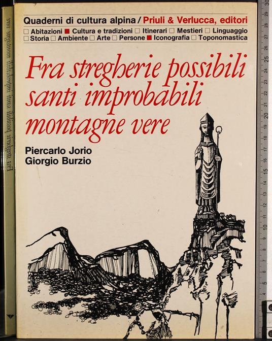 Fra stregherie possibili santi improbabili - Orio - copertina