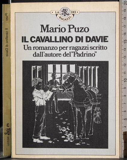 Il cavallino di Davie - Mario Puzo - copertina