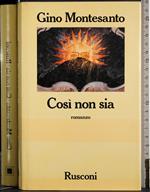 Così non sia