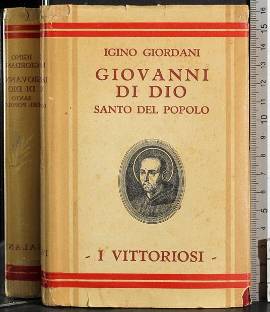 Giovanni di Dio - Igino Giordani - copertina