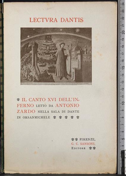 Il canto XVI dell'inferno - Zubin Mehta - copertina