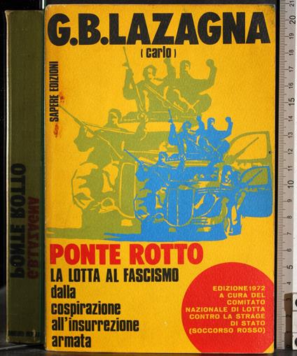 Ponte Rotto. La lotta al fascismo - Carlo Lavagna - copertina