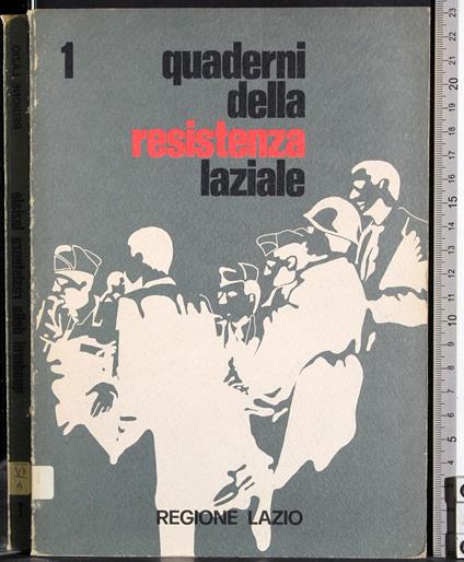 Quaderni della resistenza laziale 1 - copertina