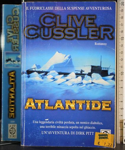Atlantide - Clive Cussler - copertina
