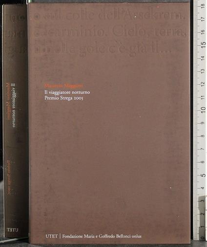 Premio Strega 2005. Il viaggiatore notturno - Maurizio Maggiani - copertina