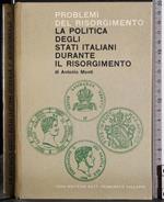 Politica degli stati Italiani durante il risorgimento