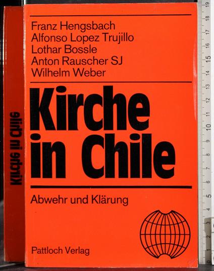 Kirche in Chile - copertina