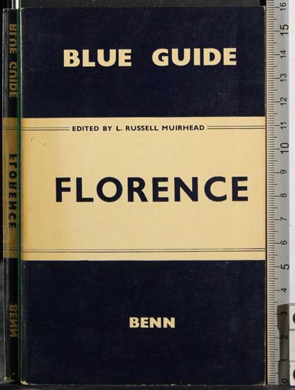 Blue guide. Florence - copertina