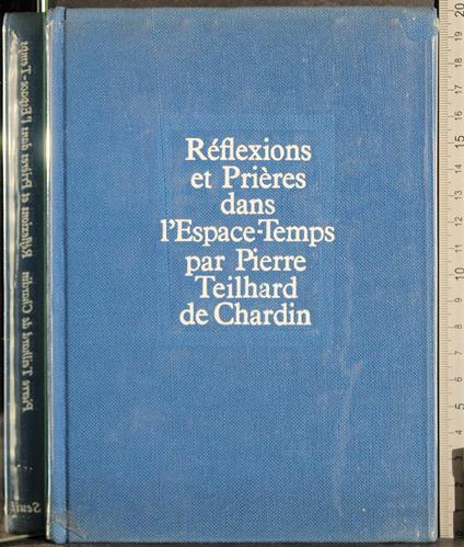 Reflexions et prieres dans l'espace-temps - copertina