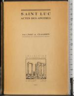 Actes des apotres