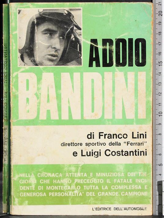 Addio Bandini - Lidia Costantini - copertina